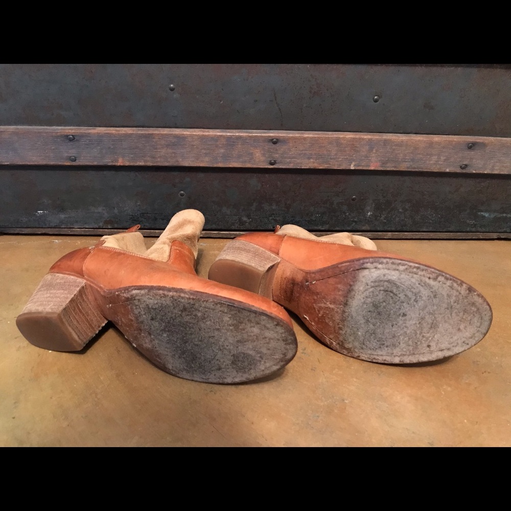 🍊 Rag & Bone Mercer Suede & Leather Boots 39.5 - Picture 4 of 6